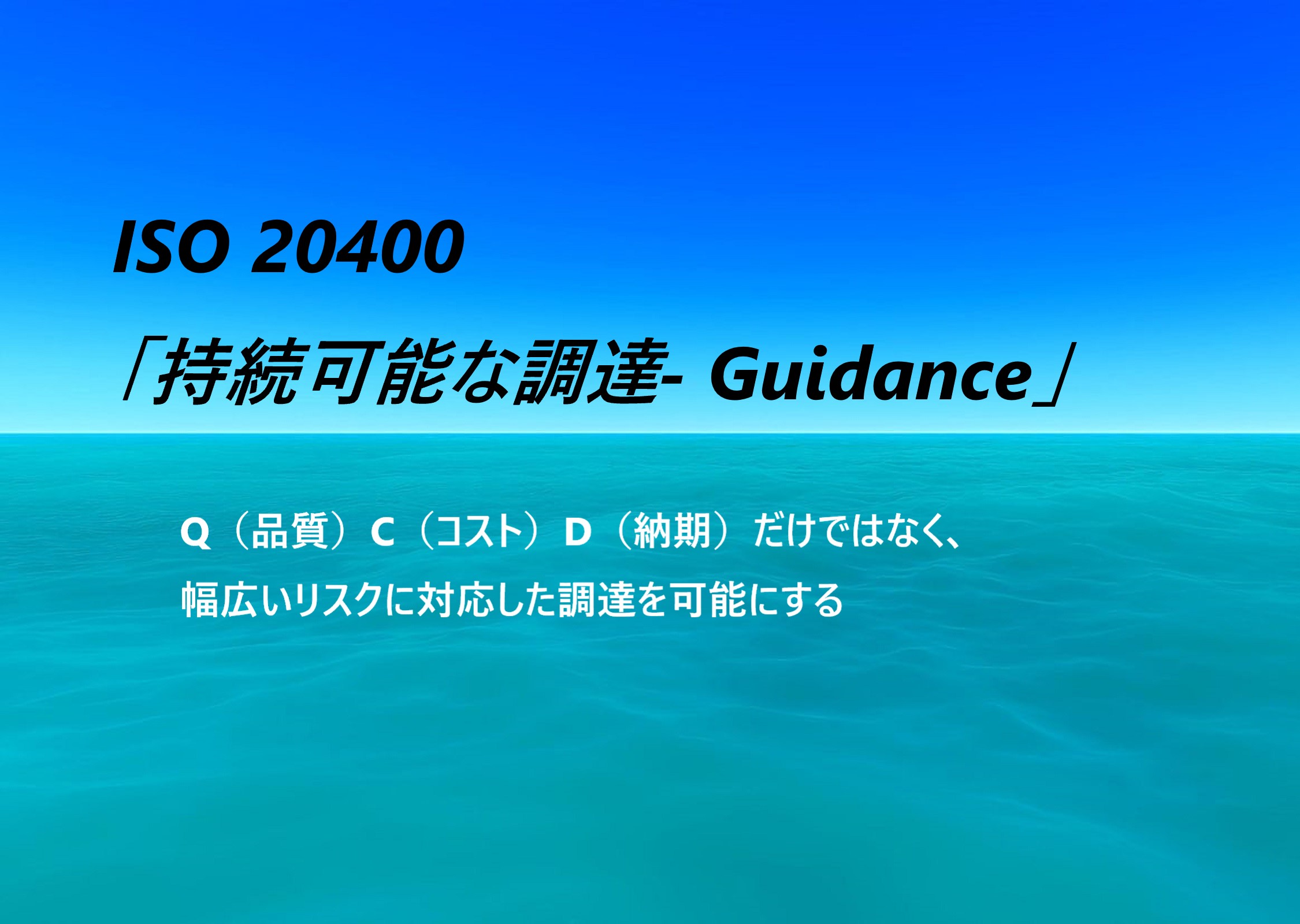ISO 20400